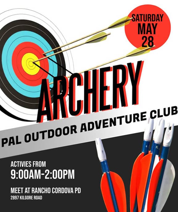 Archery wth Outdoor Club, May 28, 2022- from 9am to 2pm